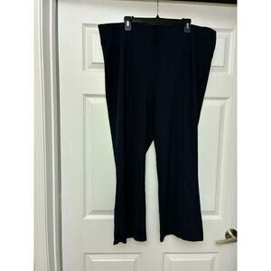 Old Navy Black Stretch Pull On Pants Plus Size 3X Comfort Fit